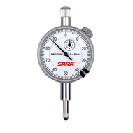 Compact dial indicator 0-8mm (0,01mm) outer ring 42mm